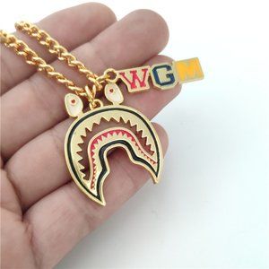 Shark Necklace Hip Hop Pendant